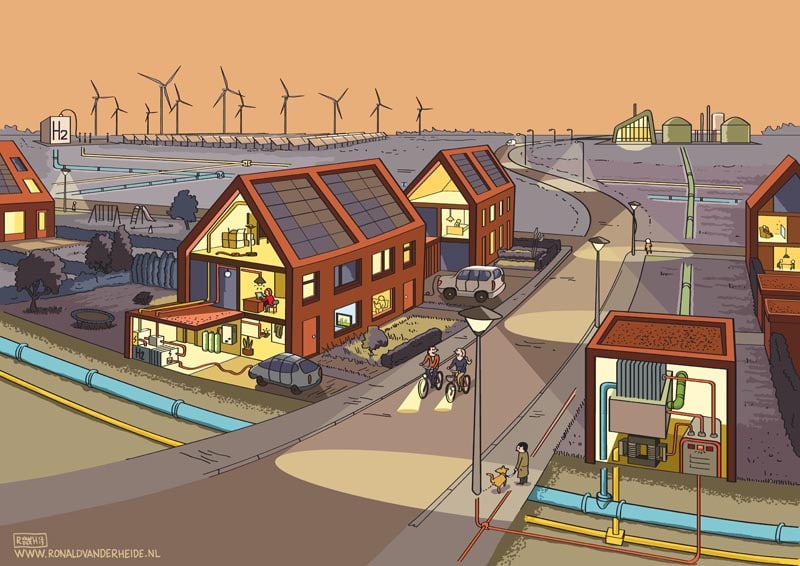 illustraties en visualisaties tekeningen
