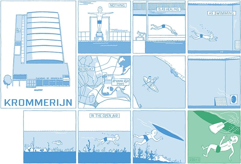 strip klare lijn striptekenaar infographics Utrecht