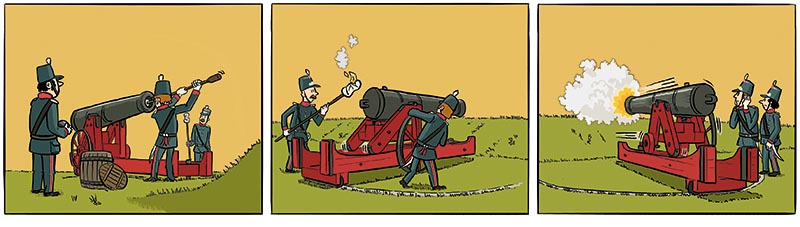 Strip historie tweede wereldoorlog WOII grebbelinie Duitse invasie. Ronald van der Heide is stripmaker, illustrator uit Utrecht en maakt visualisaties over geschiedenis, historie.