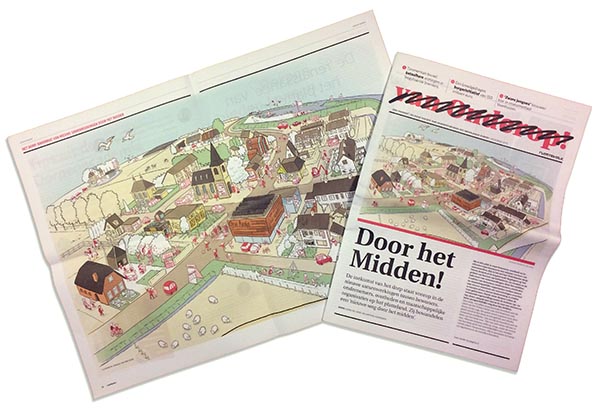 vogelvluchten vogelvlucht dorp krimpregio coalitie landschap natuur recreatie ruimte economie circulair lokaal