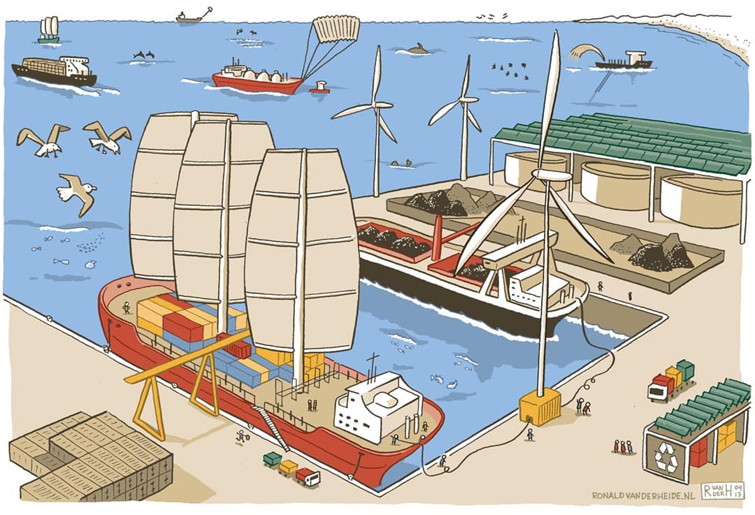 Ronald van der Heide is illustrator en strip tekenaar te Utrecht. Hij tekent editorials, strips, cartoons, logo's, is sneltekenaar en maakt infographics op het vlak van duurzaamheid, duurzame energie, milieu en natuur. 
